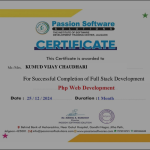 Certificate Kumud Vijay Chaudhari